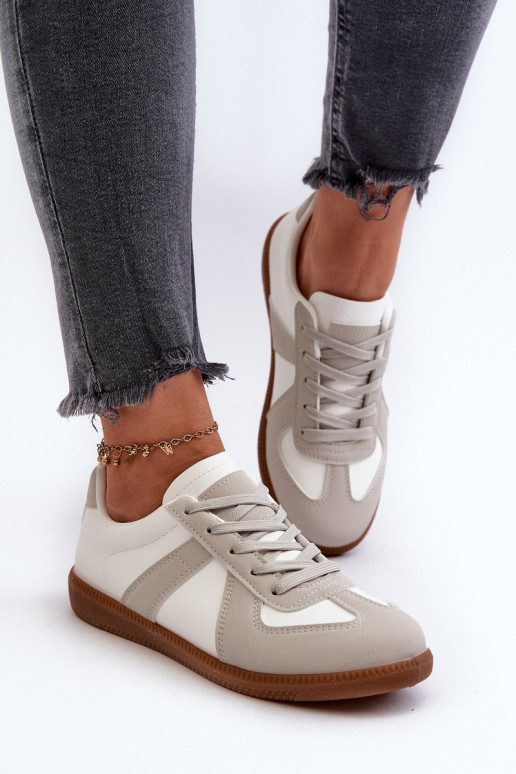  Sneakers tüüpi jalanõud Valget-Halli värvi Braidn