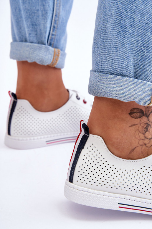      vabaaja jalanõud valget värvi S.Barski LR952