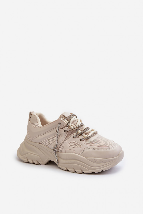 Sneakers tüüpi jalanõud beeži värvi Relissa