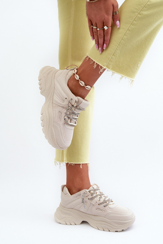 Sneakers tüüpi jalanõud beeži värvi Relissa
