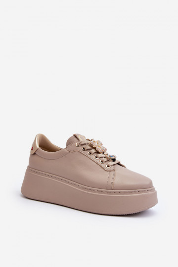 Sneakers tüüpi jalanõud  CheBello 4292 beeži värvi 2