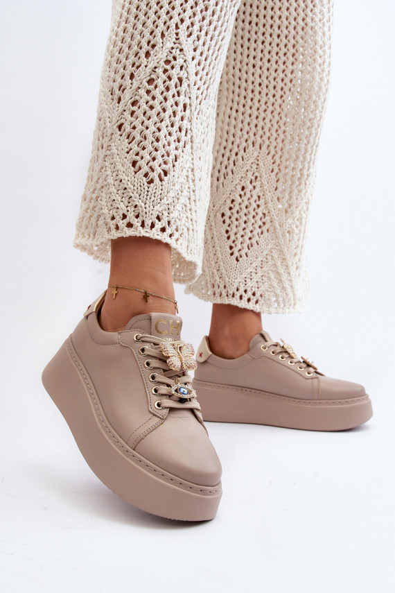     Sneakers tüüpi jalanõud  CheBello 4292 beeži värvi