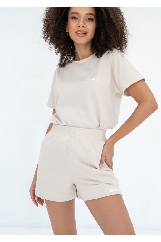 Bane - kookosevärvi lühikesed püksid Bane - kookosevärvi lühikesed püksid