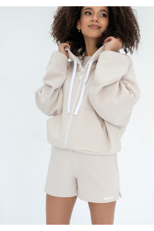 Bane - kookosevärvi lühikesed püksid Bane - kookosevärvi lühikesed püksid