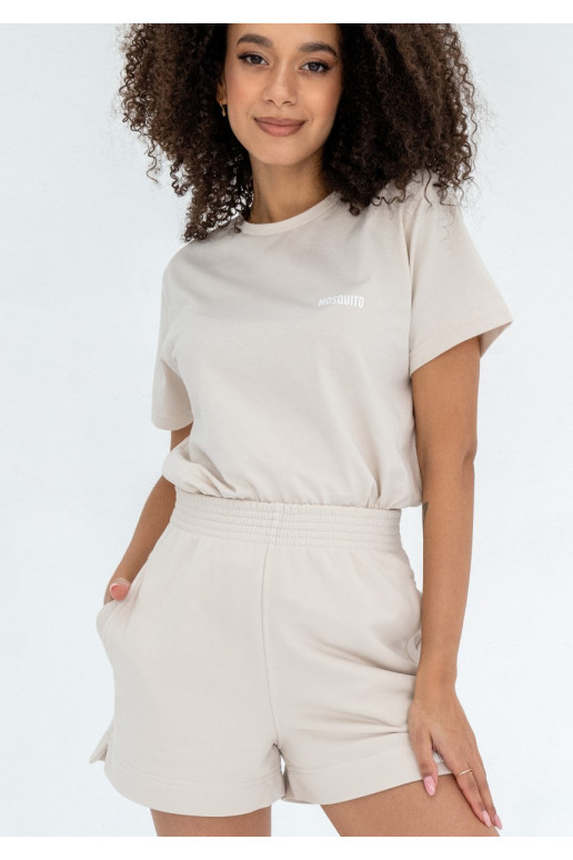 Bane - kookosevärvi lühikesed püksid Bane - kookosevärvi lühikesed püksid