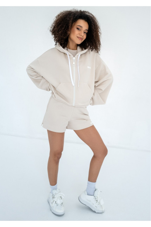 Bane - kookosevärvi lühikesed püksid Bane - kookosevärvi lühikesed püksid