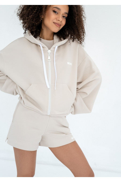 Bane - kookosevärvi lühikesed püksid Bane - kookosevärvi lühikesed püksid