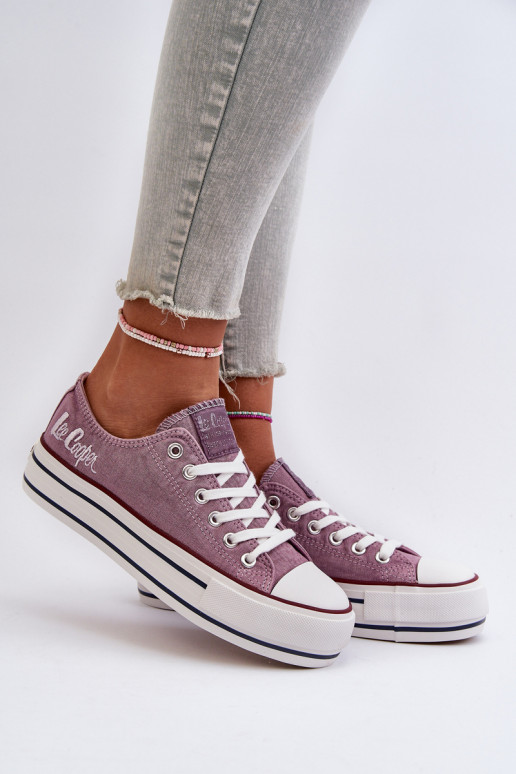 Naiste saapad Lee Cooper Violetne värv
