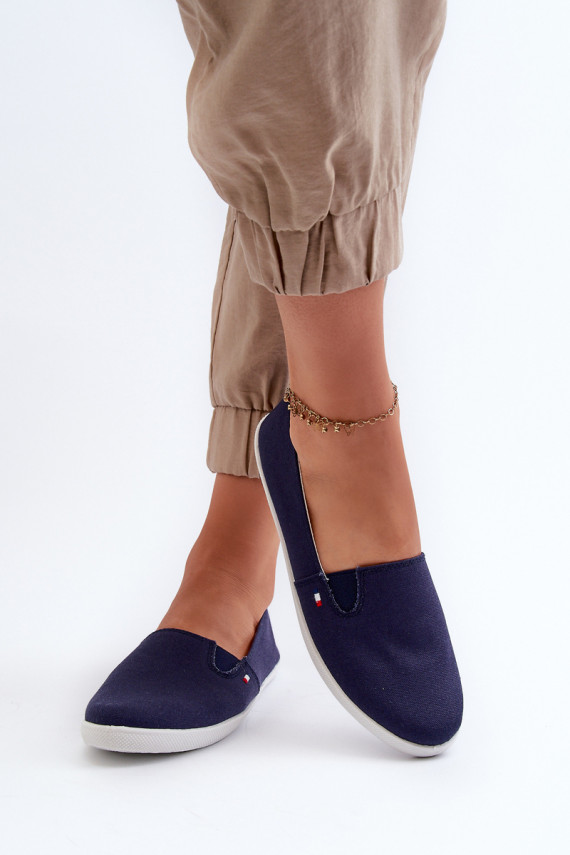 Spordijalatsid vabaaja jalanõud Slip-On   tumesinist värvi Adrancia