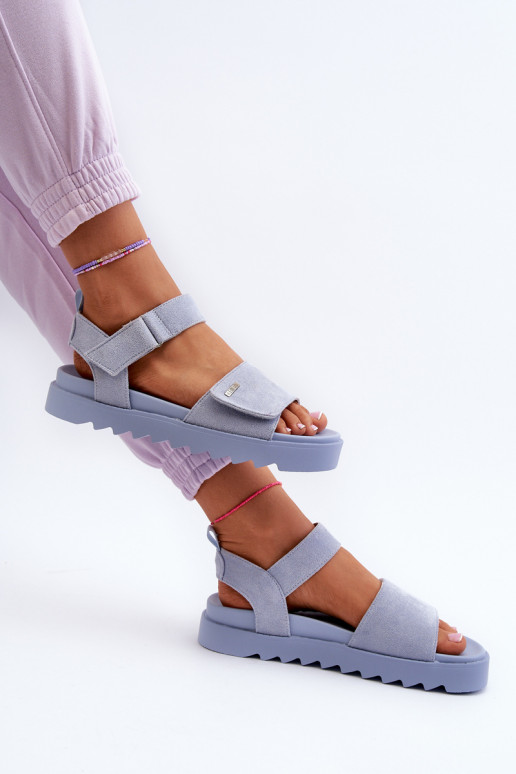   Seemisnahast kingad platvormiga Big Star NN274706 Sinist värvi