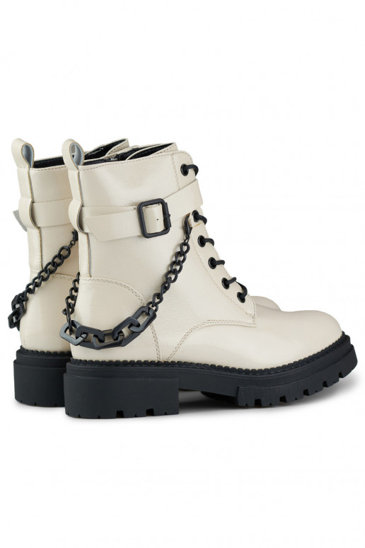 Beežid lakk-kingad naiste kontsad...