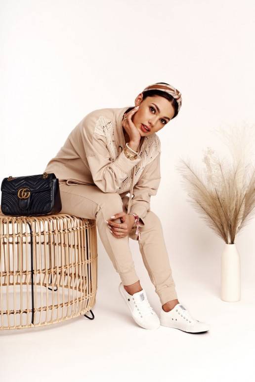   Naturaalsest nahast vabaaja jalanõud Big Star valget värvi V274869