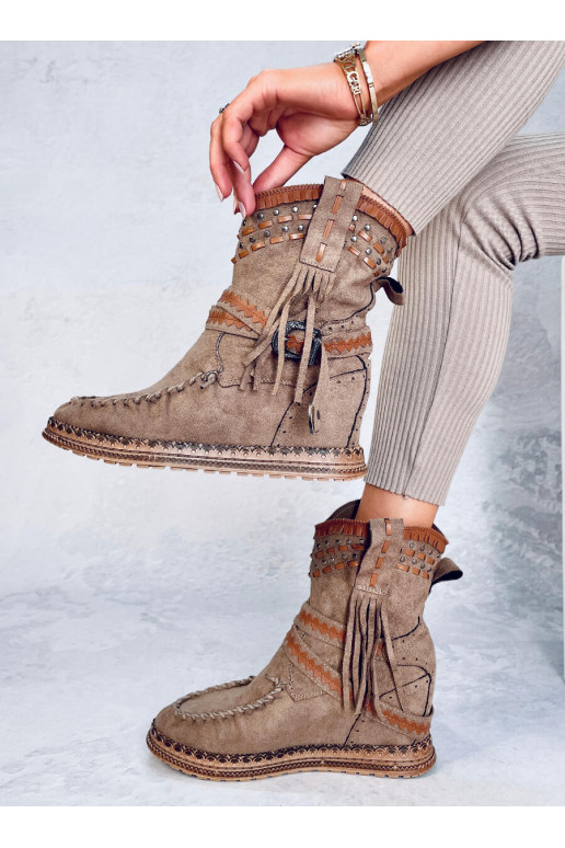 Naiste poolsaapad  LOTZ Khakivärvi