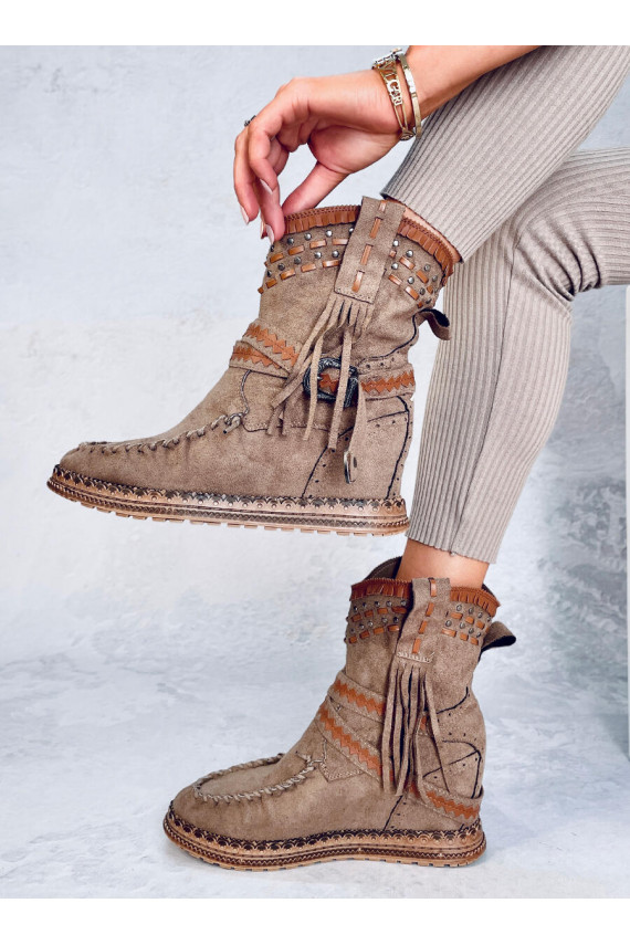 Naiste poolsaapad  LOTZ Khakivärvi