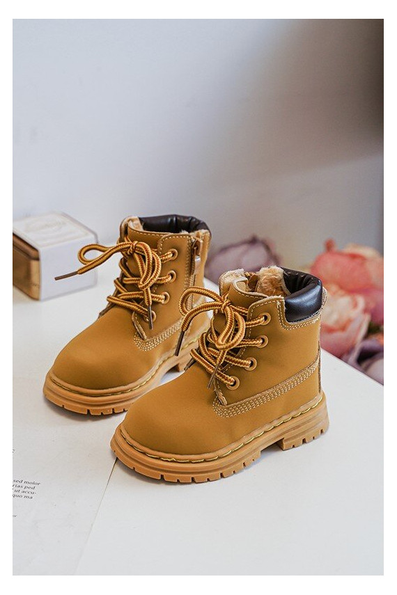 Laste jalanõud jalanõud tõmblukuga pruunid värvi Bansi