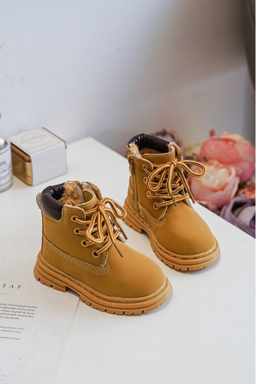 Laste jalanõud jalanõud tõmblukuga pruunid värvi Bansi