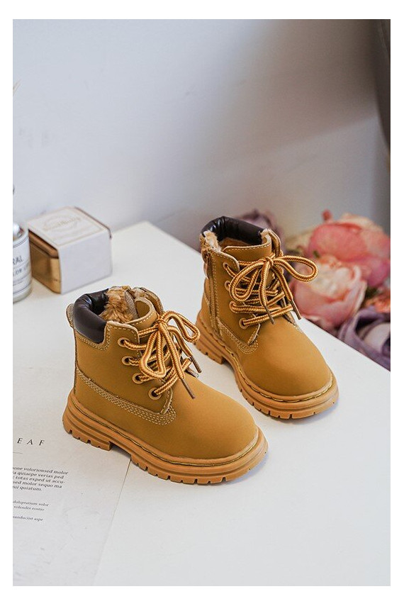 Laste jalanõud jalanõud tõmblukuga pruunid värvi Bansi