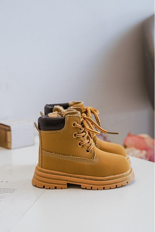 Laste jalanõud jalanõud tõmblukuga pruunid värvi Bansi