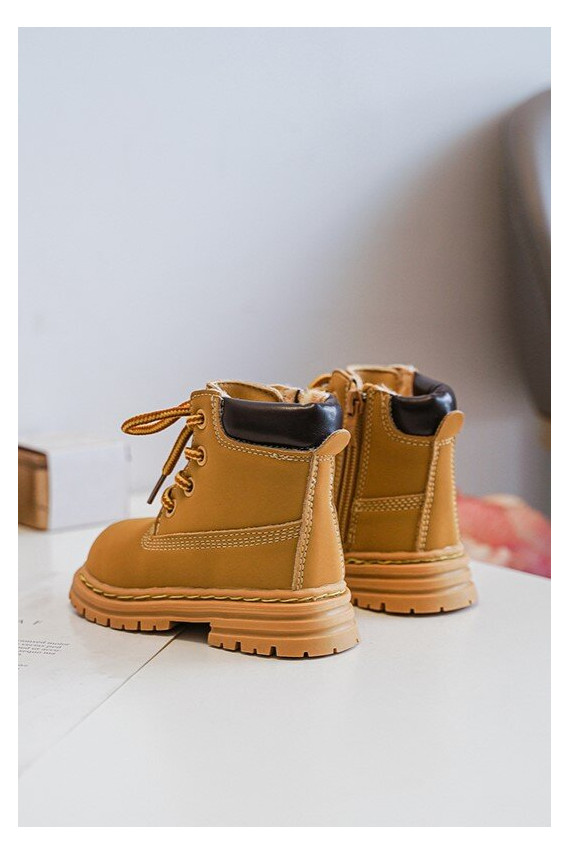 Laste jalanõud jalanõud tõmblukuga pruunid värvi Bansi