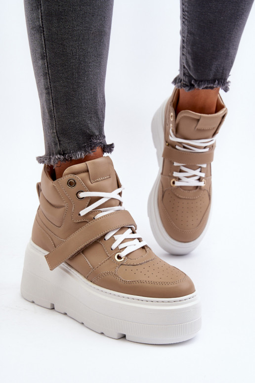 Zazoo Sneakers tüüpi jalanõud beeži värvi