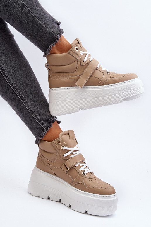 Zazoo Sneakers tüüpi jalanõud beeži värvi