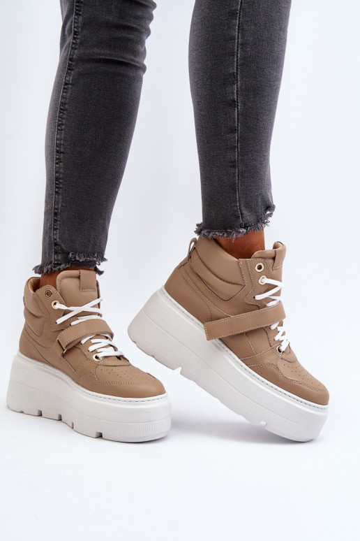 Zazoo Sneakers tüüpi jalanõud beeži värvi