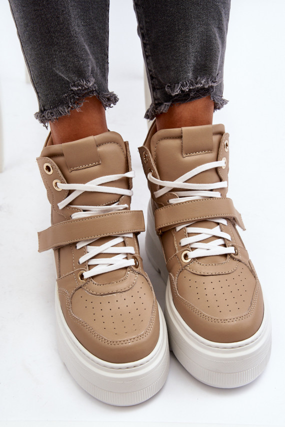 Zazoo Sneakers tüüpi jalanõud beeži värvi
