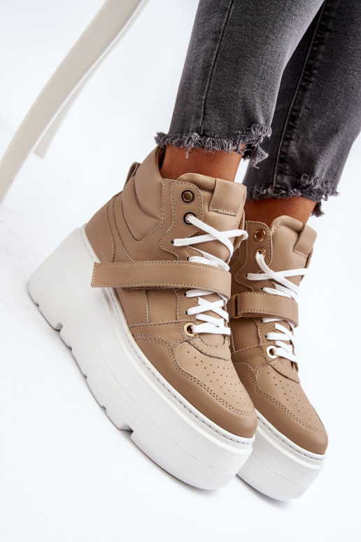 Zazoo Sneakers tüüpi jalanõud beeži värvi