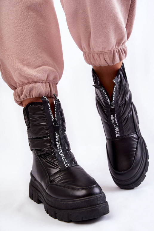 Nööpidega lumesaapad elastse ribaga...