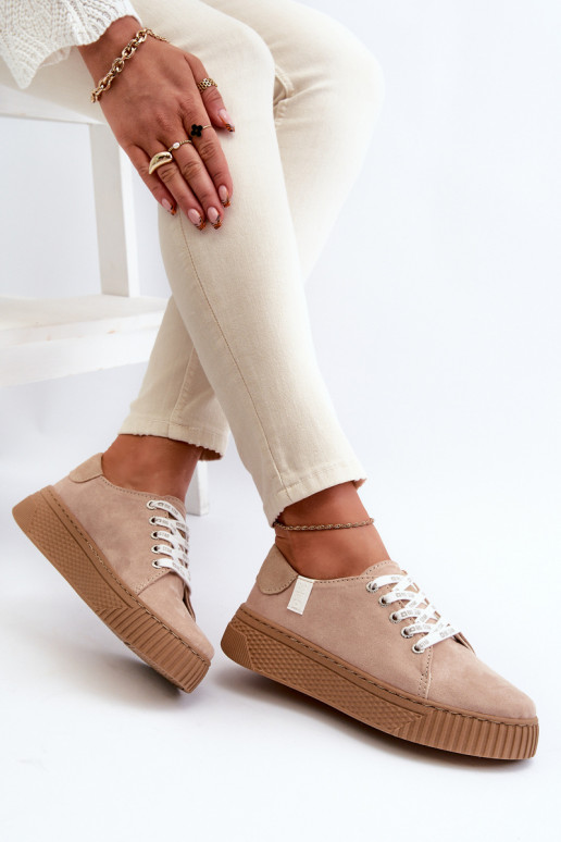 naiste saapad MEMORY FOAM SYSTEM BIG STAR NN276002 beeži värvi