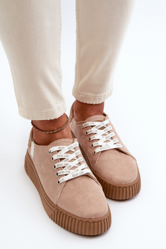 naiste saapad MEMORY FOAM SYSTEM BIG STAR NN276002 beeži värvi