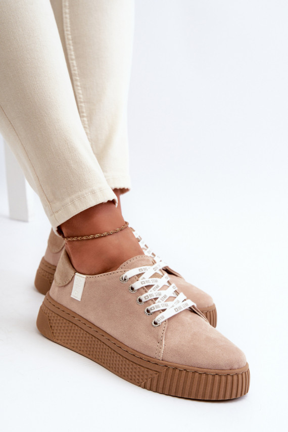 naiste saapad MEMORY FOAM SYSTEM BIG STAR NN276002 beeži värvi