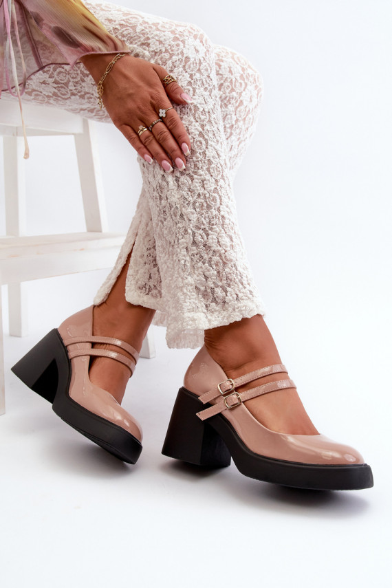 Kingad lai konts Laque beeži värvi Halmina