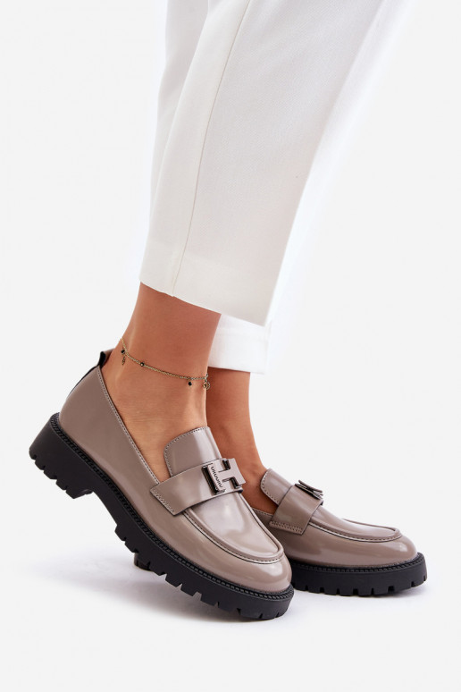 naiste mokassiinid Laque Vinceza 62187 Halli värvi