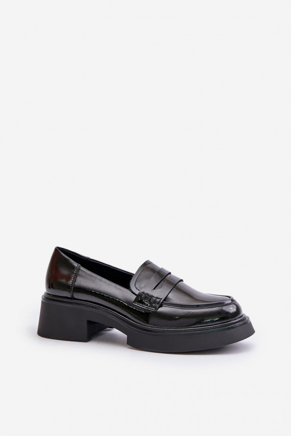 Mustad patenteeritud loafers D&A
