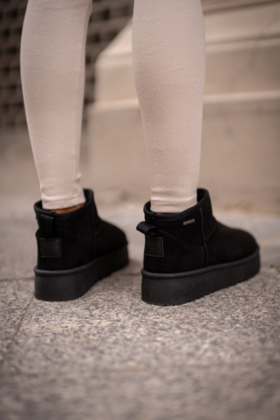 Madal nööpidega lumesaapad platvormiga Big Star OO274A099 mustad