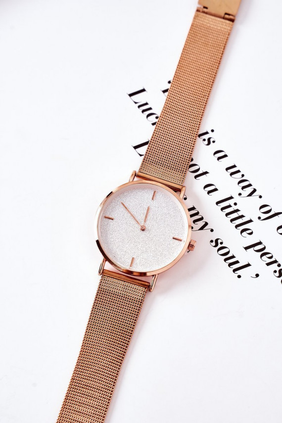 Naiste käekell Z Läikivadową Tarczą Michael John Kuldset värvi