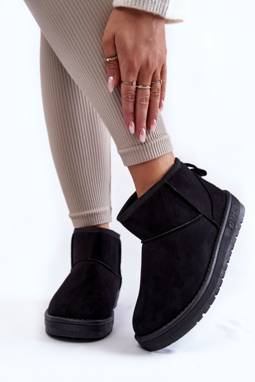   voodriga nööpidega lumesaapad Big Star KK274288 mustad