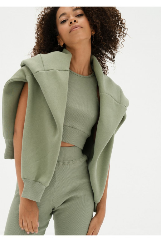 Hype -Top pluus roheline värv