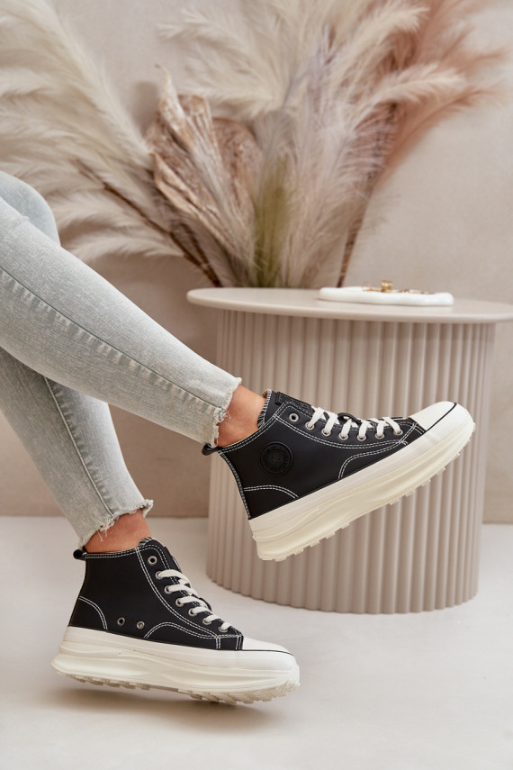 Sneakers stiilis naiste jalanõud roosa värviga, moekad massiivsed tallad Nevela