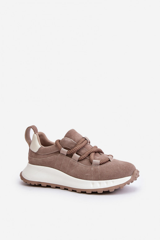 Zomšast sneakerid, beež