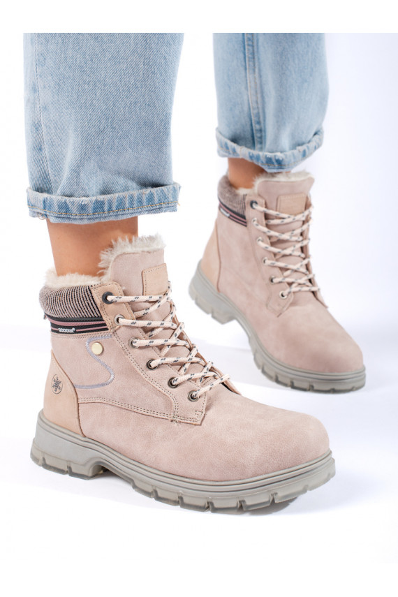 voodriga  Naiste saapad beeži värvi