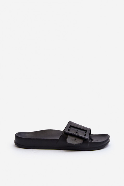 naiste plätud Big Star neetide ja pandlaga mustad FF274A389