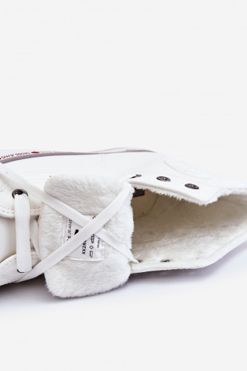 Naiselik Kõrge voodriga vabaaja jalanõud Cross Jeans KK2R4044C valget värvi 2