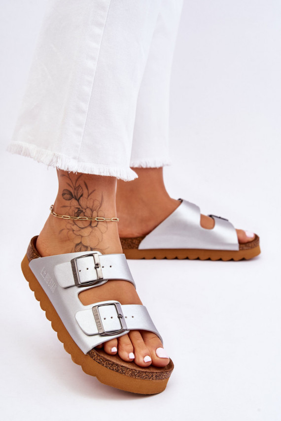 Klassikalise mudeli Naiselik Sussid Big Star LL274476 Hõbedat värvi