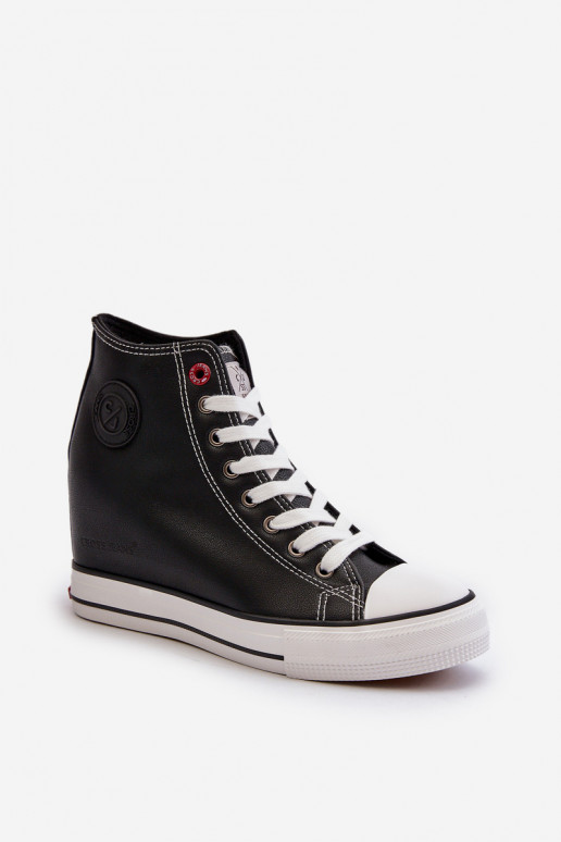 naiste saapad Kiilu peal Cross Jeans NN2R4005 mustad