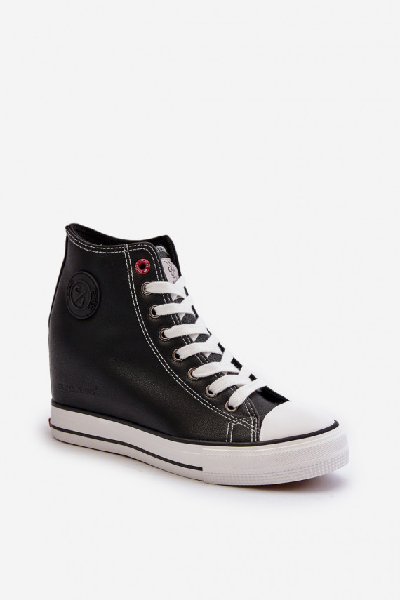 naiste saapad Kiilu peal Cross Jeans NN2R4005 mustad