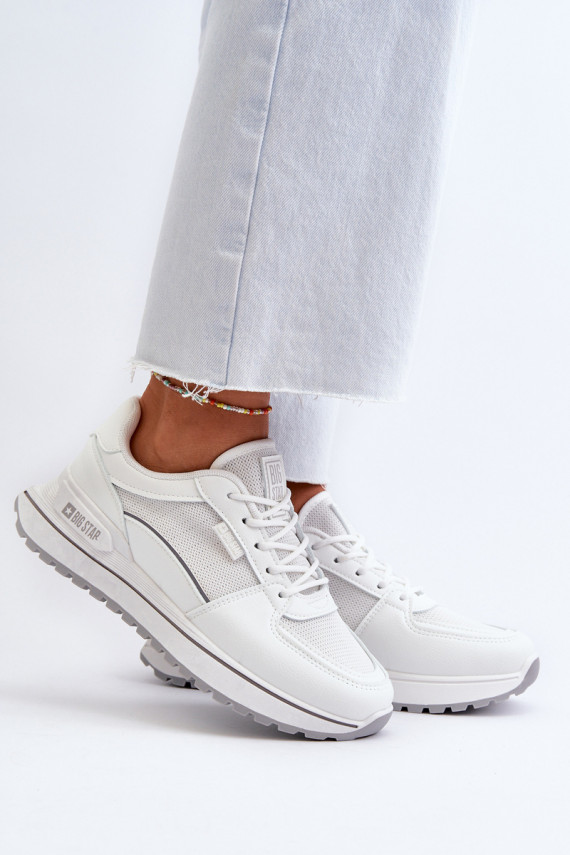 Sneakers tüüpi jalanõud Naiselik Big Star NN274A089 valget värvi