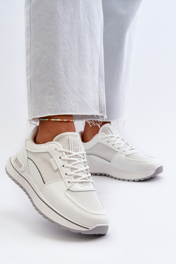 Sneakers tüüpi jalanõud Naiselik Big Star NN274A089 valget värvi