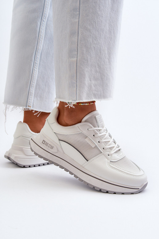 Sneakers tüüpi jalanõud Naiselik Big Star NN274A089 valget värvi